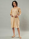 Maternity Dress- Caramel
