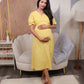 Maternity Dress-Glorious Yellow