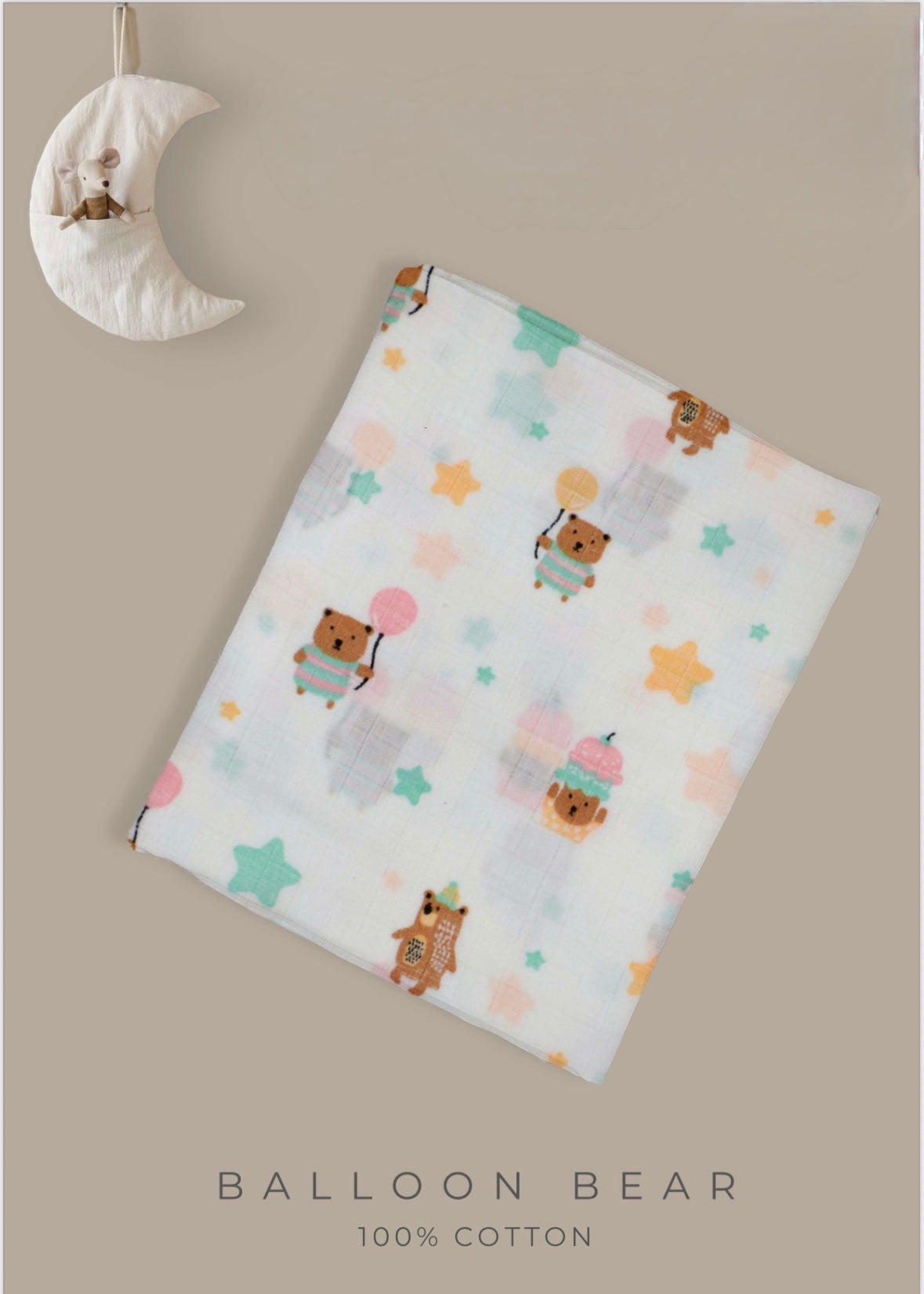 Cozy Muslin Swaddles (Choose Any 3)