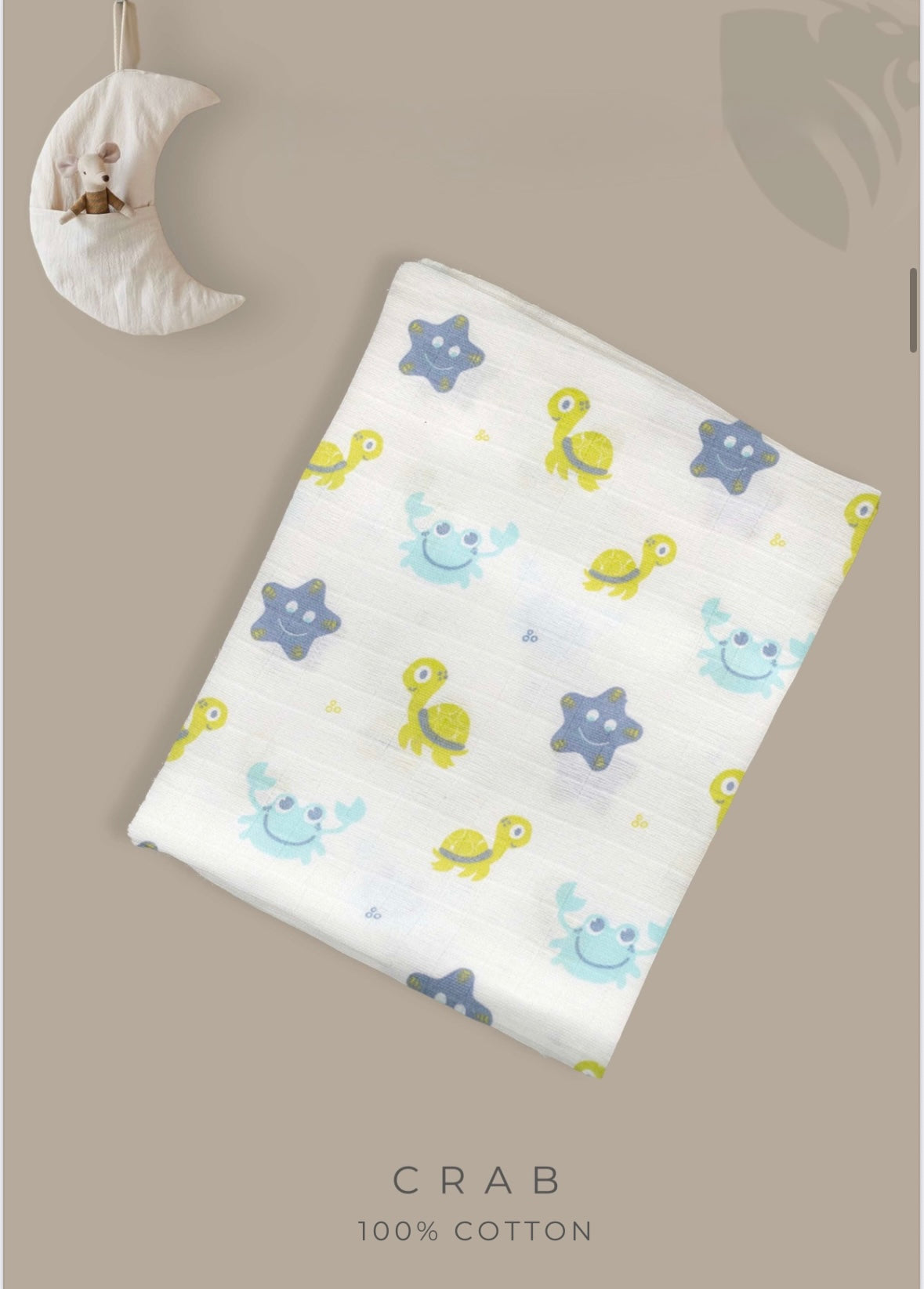 Cozy Muslin Swaddles (Choose Any 3)