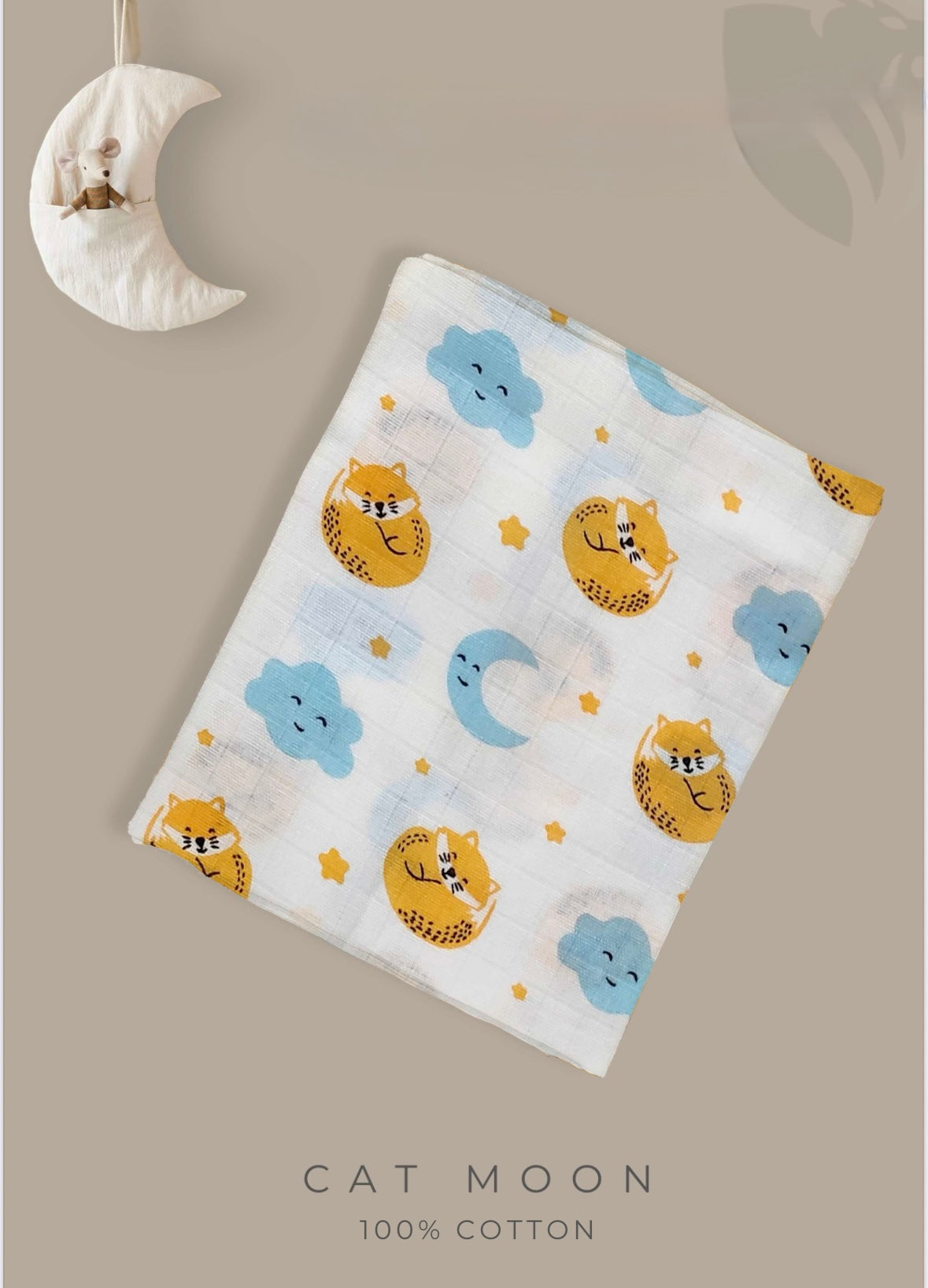 Cozy Muslin Swaddles (Choose Any 3)