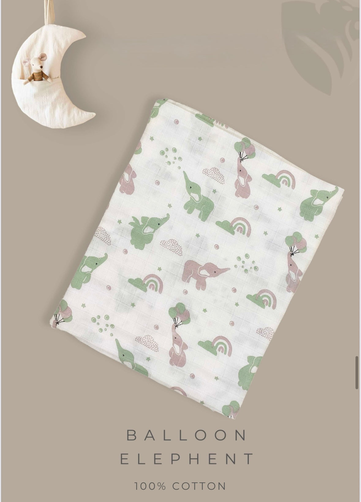 Cozy Muslin Swaddles (Choose Any 3)