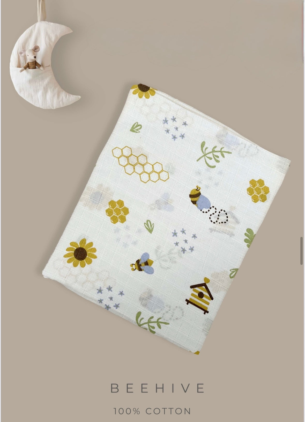 Cozy Muslin Swaddles (Choose Any 3)