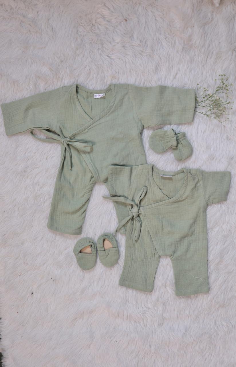 Mul Mul Cotton Rompers