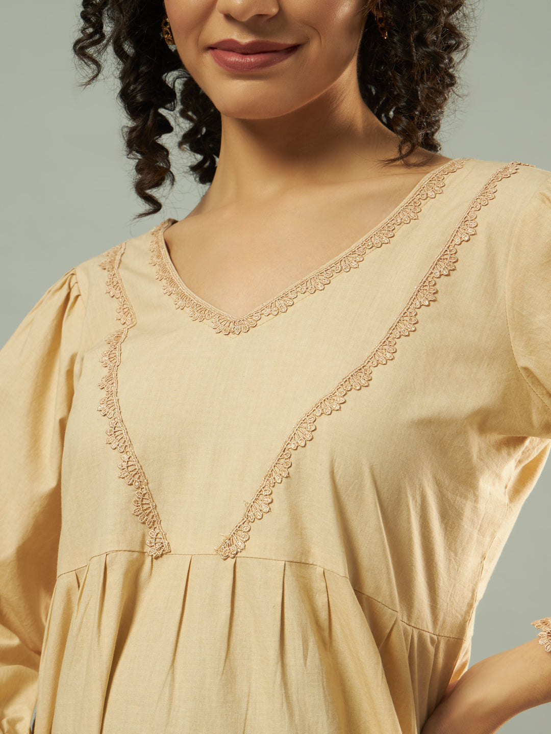Maternity Dress- Caramel