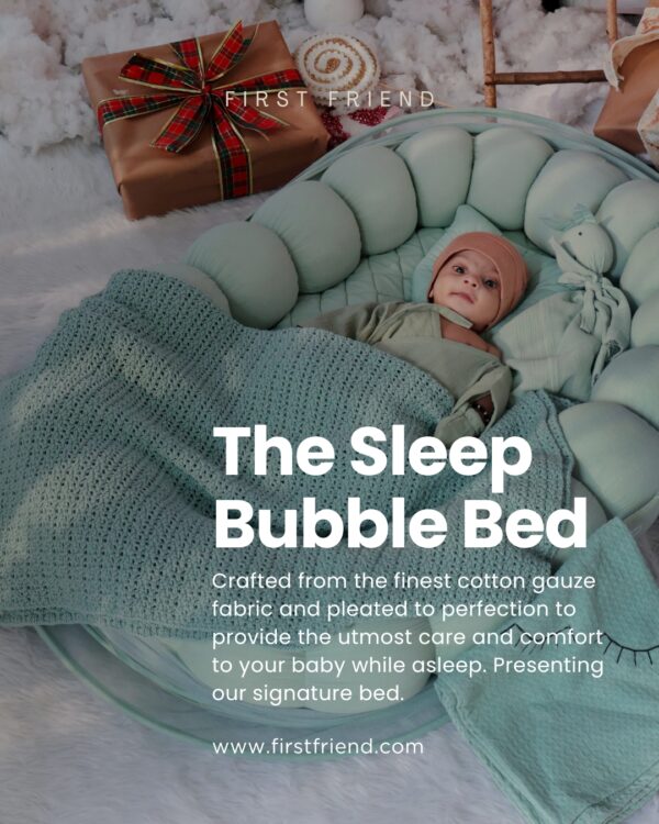 Bubble Bed for newborns with ₹1000 discount offer.